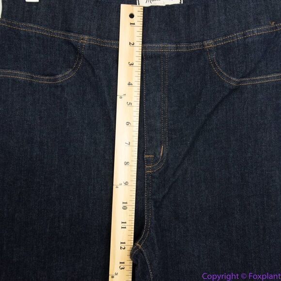 NEW Madewell Pull-On Skinny Flare Jeans in Havenley Wash, 29 - Picture 9 of 15